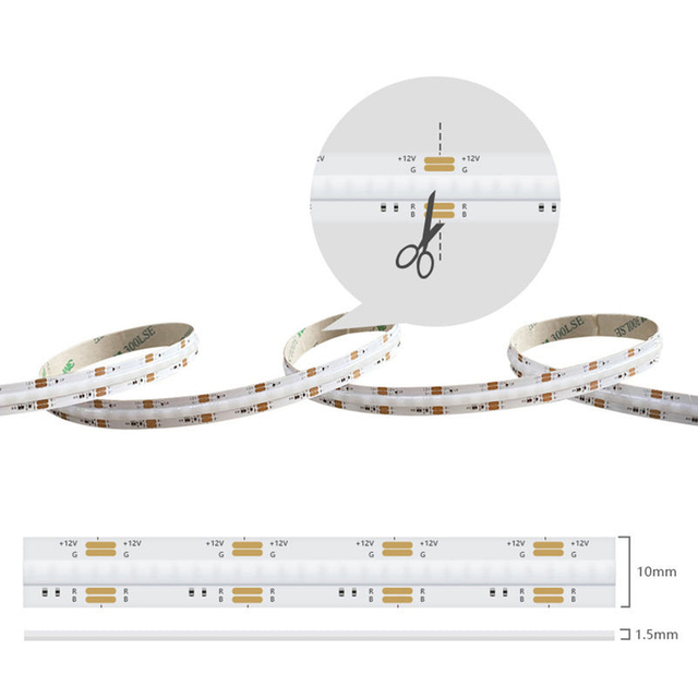 Multi-colors COB LED Strip
