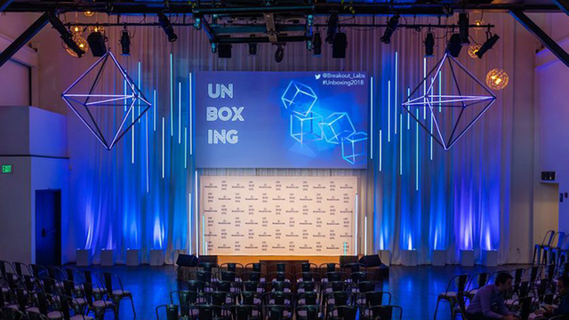 LED Stage Background Decoration