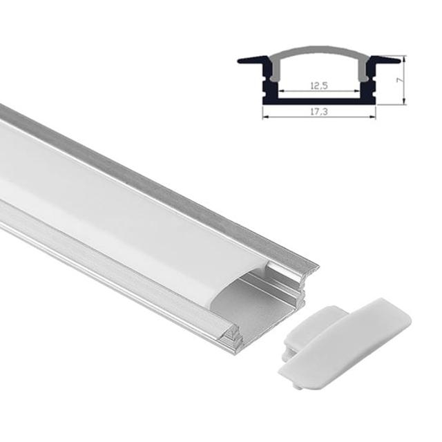 T Shape LED Aluminum Profile