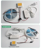Smart bathroom mirror LED light touch sensor switch DC12V dimmable with defogging function