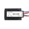 Double Button Time Temperature Display LED Touch Sensor Switch For Bathroom With CCT Change