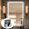 Thickness 0.8mm Dovetail Hook Mirror Shelf Hanger Bathroom Mirror