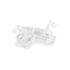 Crystal Head Cob Light Strip Welding-free Head Buckle 8mm Transparent Cutting Connector without Dark Area LED Adapter Plug