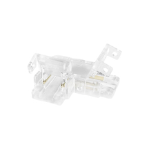 Crystal Head Cob Light Strip Welding-free Head Buckle 8mm Transparent Cutting Connector without Dark Area LED Adapter Plug