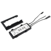 Double Button Time Temperature Display LED Touch Sensor Switch For Bathroom With CCT Change