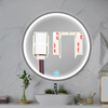 Factory Price 12V 5A 60W Double Key Smart Led Light Bathroom Mirror Touch Sensor Switch with Bluetooth Speaker