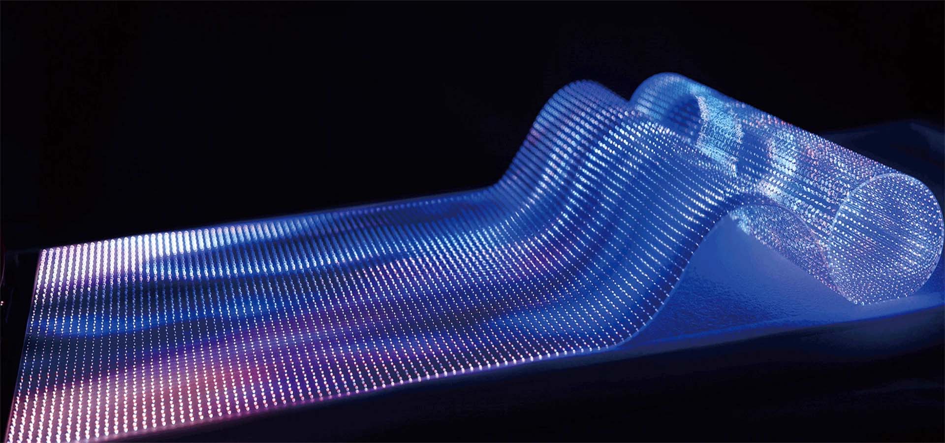transparent led display