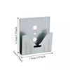 Thickness 0.8mm Dovetail Hook Mirror Shelf Hanger Bathroom Mirror
