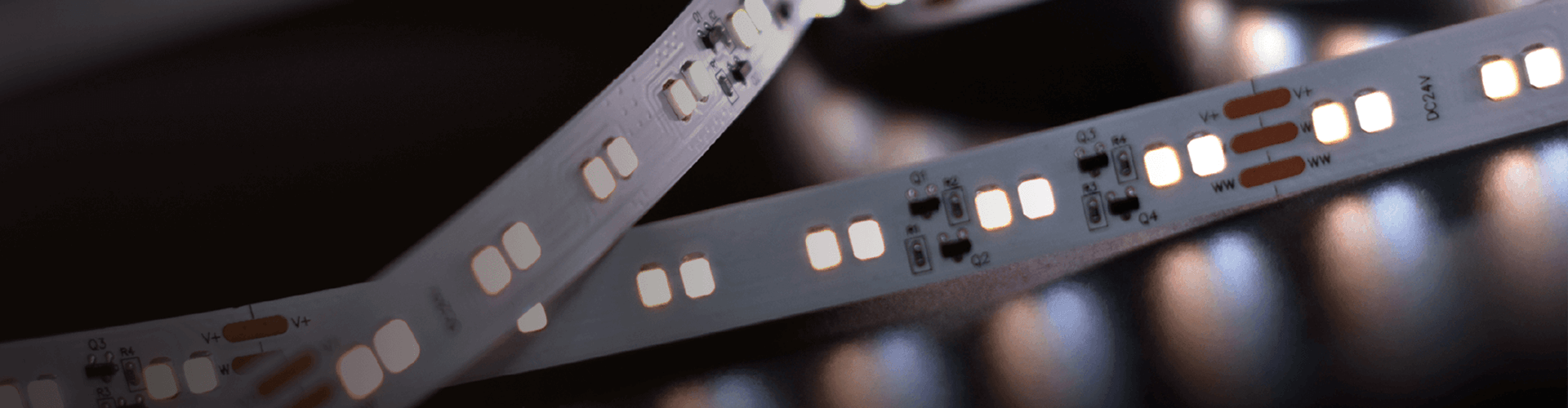 led strip on floor