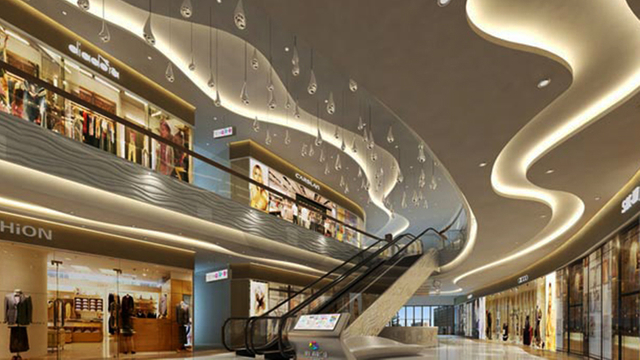 Shopping Mall Ceiling Light Strip
